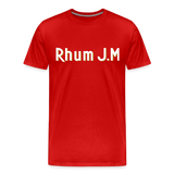 RHUM J.M - Men's Premium T-Shirt - red