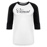 CLÉMENT RHUM - Baseball T-Shirt - white/black