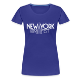 New York Rum Festival 2000 - Women’s Premium T-Shirt - royal blue