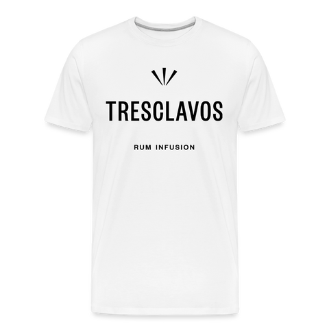 Tresclavos - Men’s Premium Organic T-Shirt - white