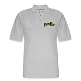 Rum-Bar - Men's Pique Polo Shirt - heather gray