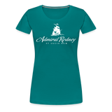 Admiral Rodney Rum - Women’s Premium T-Shirt - teal