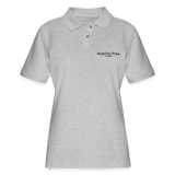 Worthy Park - Women's Pique Polo Shirt - heather gray