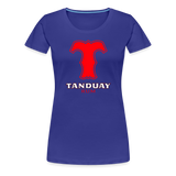 Tanduay Rum - Women’s Premium T-Shirt - royal blue