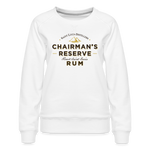 Chairmans Reserve Rum - Women’s Premium Sweatshirt - white