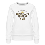 Chairmans Reserve Rum - Women’s Premium Sweatshirt - white