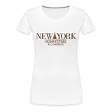 New York Rum Festival & Congress 2021 - Women’s Premium T-Shirt - white