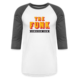 The Funk - Baseball T-Shirt - white/charcoal