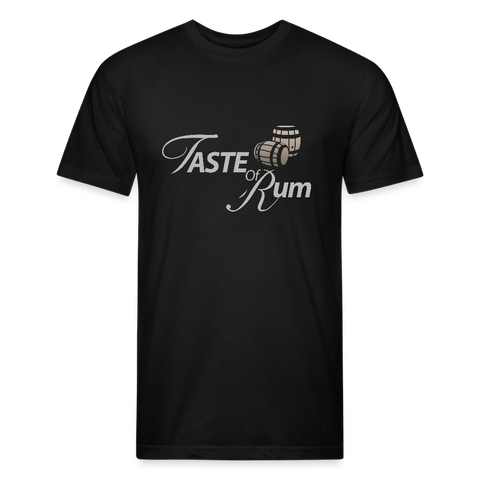 Taste of Rum 2020 - Fitted Cotton/Poly T-Shirt by Next Level - black