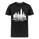 Chicago Rum Festival 2000W - Men's Premium T-Shirt - charcoal grey