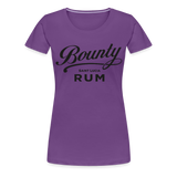 Bounty Rum - Women’s Premium T-Shirt - purple