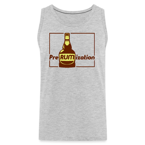 PreRUMization - Men’s Premium Tank - heather gray