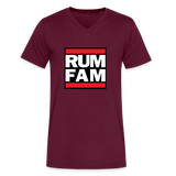 Rum Family Inu-A-Kena - Men's V-Neck T-Shirt - maroon