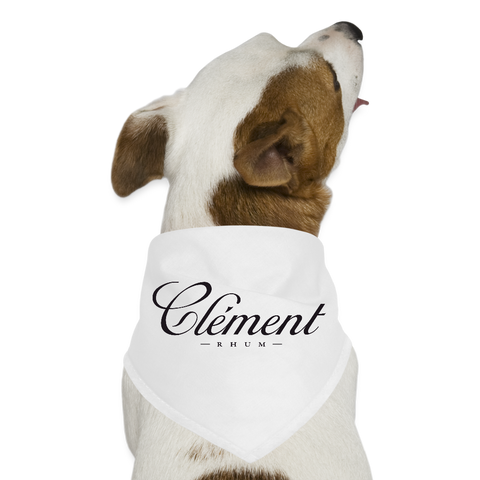 CLÉMENT RHUM - Dog Bandana - white