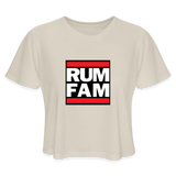 Rum Family Inu-A-Kena - Women's Cropped T-Shirt - dust