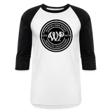 Worthy Park - Baseball T-Shirt - white/black