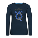 Don Q - Women's Premium Long Sleeve T-Shirt - deep navy