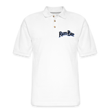Rum-Bar Men's Pique Polo Shirt - white
