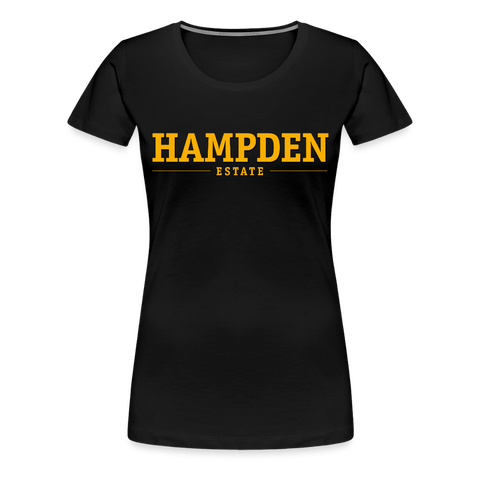 HAMPDEN ESTATE ORIGINAL - Women’s Premium T-Shirt - black