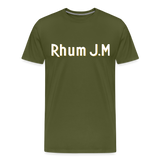 RHUM J.M - Men's Premium T-Shirt - olive green