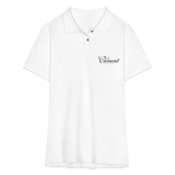 CLÉMENT RHUM- Women's Pique Polo Shirt - white