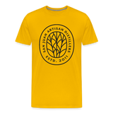 San Juan Artisan Distillers - Men's Premium T-Shirt - sun yellow