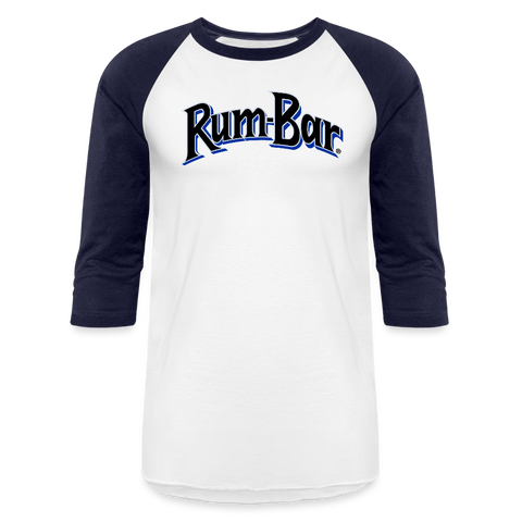 Rum-Bar Baseball T-Shirt - white/navy