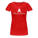 Admiral Rodney Rum - Women’s Premium T-Shirt - red