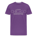 Chicago Rum Festival - Men's Premium T-Shirt - purple