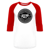 Worthy Park - Baseball T-Shirt - white/red