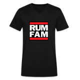 Rum Family Inu-A-Kena - Men's V-Neck T-Shirt - black