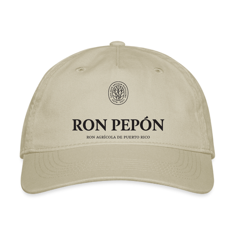 Ron Pepón - Organic Baseball Cap - khaki