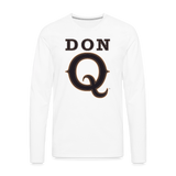 Don Q - Men's Premium Long Sleeve T-Shirt - white