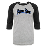 Rum-Bar Baseball T-Shirt - heather gray/black