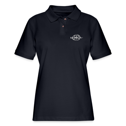 Rummelier - Women's Pique Polo Shirt - midnight navy