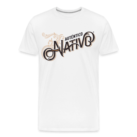 Nativo - Men’s Premium Organic T-Shirt - white