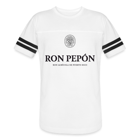 Ron Pepón - Vintage Sport T-Shirt - white/black