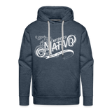 Nativo - Men’s Premium Hoodie - heather denim