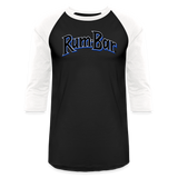 Rum-Bar Baseball T-Shirt - black/white