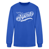 Nativo - Men's Long Sleeve T-Shirt - royal blue
