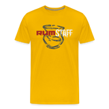 RUM STAFF - Men's Premium T-Shirt - sun yellow