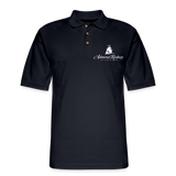 Admiral Rodney Rum - Men's Pique Polo Shirt - midnight navy