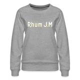 RHUM J.M - Women’s Premium Sweatshirt - heather grey