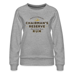 Chairmans Reserve Rum - Women’s Premium Sweatshirt - heather grey