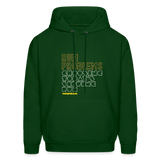 RUM PROBLEMS - Men's Hoodie - forest green