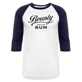 Bounty Rum - Baseball T-Shirt - white/navy