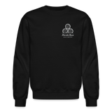 FLORIDA RUM SOCIETY - CREWNECK SWEATSHIRT - WHITE LOGO - black