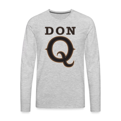 Don Q - Men's Premium Long Sleeve T-Shirt - heather gray
