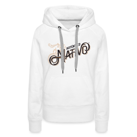 Nativo - Women’s Premium Hoodie - white