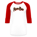 Rum-Bar Baseball T-Shirt - white/red